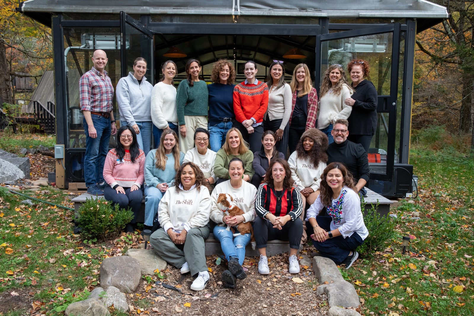 The first Shift community together
